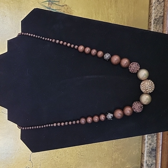 Chico's Beaded Necklace - Picture 1 of 5